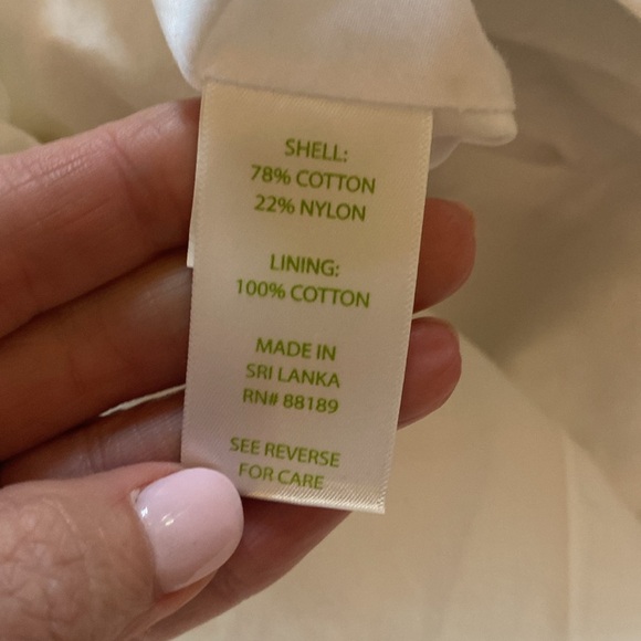 Lilly Pulitzer Caitlin White Lace Strapless Dress/ Size 2 - Picture 9 of 10